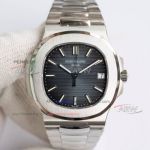 PPF Factory Replica Patek Philippe Nautilus Swiss 26-330 Movement Stainless Steel Watch 